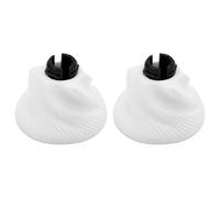 Coffee Grinder Ceramic Burr, Manual Coffee Bean Grinder Replacement Burrs Portable Coffee Grinder Core Bean Mill Accessories (2pcs)