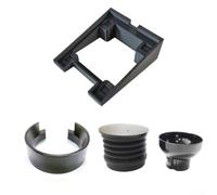Coffee Grinder Dosing Funnel 49mm for Eureka Mignon for MMG - Anti-Static Aluminium Ring & Base Assembly for Barista Grinding(Base+Bellow+Ring)