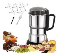 Coffee Grinder Electric, Coffee Bean Smash Machine with 5 pcs Blades,400g Capacity Electric Mill Spice Grinder, Low Noise, 300W Powerful Stainless Steel Blade, Cord Storage, for Spices,Pepper,Herbs