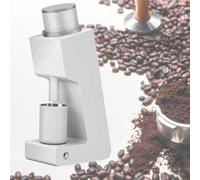 Coffee Grinder, Electric Conical Burr Grinder with Stepless Speed Regulation, Quiet Design, Includes Cleaning Brush, Ideal for Freshly Ground Coffee