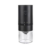 Coffee Grinder Electric, Portable Cordless Electric Coffee Grinder Charging Profession Ceramic Grinding Core Coffee Beans Grinder (Gray : Black)