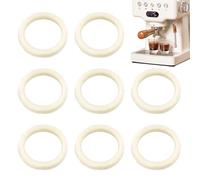 Coffee Grinder Felt Washers - 8PCS Soft Wool Ring Kit, Lightweight Machine Parts | Replacement Accessories For Machinery, Shops, Business Maintenance Durable High Performance Equipment