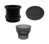 Coffee Grinder Modification Kit for Gemilai 9015A/9012 Featuring Air Blowing Bean Bin, Silicone Bellows, and Components for Consistent Espresso Shots