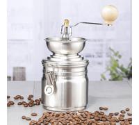 Coffee Grinder Stainless Steel with Ceramic Grinder Hand Coffee Mill Manual