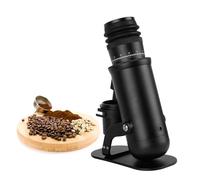 Coffee Grinder with Conical Burr and 60 Grind Settings, Low-Retention Electric Bean Grinder with Cleaning Bellows and Portafilter Holder