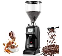 Coffee Grinder with Stainless Steel 60mm Flat Burr, 19+ Grind Settings, Durable Performance for Coffee Enthusiasts and Home Chefs, 1500ml Capacity