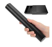 Coffee Ground Box Rod, 9.3inch Knock Box Rod Coffee Knock Bar Polyurethane Plastic Coffee Knock Box Cushioning Coffee Waste Bin Bar for Home Office Coffee Making Accessory (Black)