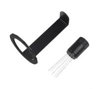 Coffee Ground Distributor with 8 Elastic Needles and Storage Base, Designed to Break Coffee Clumps and Even Distribution of Coffee Grounds