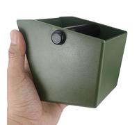 Coffee Grounds Bin - Coffee Knock Container, Heavy Duty Knock Box | Coffee Waste Powder Storage Knocking Box, Espresso Knock Box for Kitchen, Baarista Knock Box, Coffee Grounds Disposal, Home Brewing