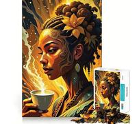 Coffee Harmony Jigsaw for Teenagers1000 Pieces Think Sharper Stress Free Home Fun Christmas Idea (38x26cm)