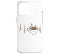 Coffee Heart Palpitations Coffee Heart Line Case for iPhone 16 Pro