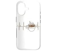 Coffee Heart Palpitations Coffee Heart Line Case for iPhone 17
