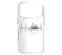 Coffee Heart Palpitations Coffee Heart Line Case for iPhone 17 Pro