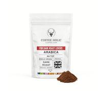 Coffee Holic - Colombian Ground Coffee - 30g - (Arabica Top) - Dark Roast - Rich Flavoured - Made From Colombian Beans