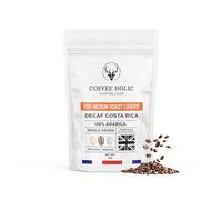 Coffee Holic - Costa Rican Decaf - Medium Roast Coffee - Rich Flavoured - Premium Beans 30g