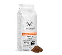 Coffee Holic - Ethiopian & Honduras Ground Coffee - 1Kg - (Arabica AA Grade) - Medium Roast - Rich Flavoured - Made From Ethiopian & Honduras Coffee Beans