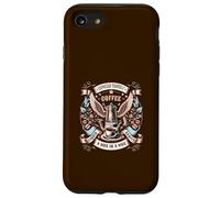 Coffee Hug-in A-Cup Liquid-Sanity One Cup of Coffee Case for iPhone SE (2020) / 7/8