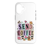 Coffee Humor Scrapbook or Ransom Style Introverts Cafe Case for iPhone 16
