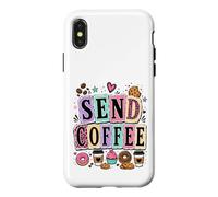 Coffee Humor Scrapbook or Ransom Style Introverts Cafe Case for iPhone X/XS