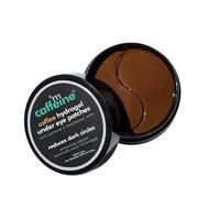 Coffee Hydrogel Under Eye Patches for Dark Circles | Cooling Under Eye Patch Mask with Caffeine & Hyaluronic Acid for Instant Hydration & De-Puffing | 15 Pairs