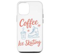 Coffee Ice Skating Skater Enthusiast Winter Coffee Case for iPhone 12/12 Pro
