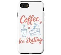Coffee Ice Skating Skater Enthusiast Winter Coffee Case for iPhone SE (2020) / 7/8