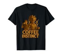 Coffee Instinct/Power Up with Every Sip T-Shirt