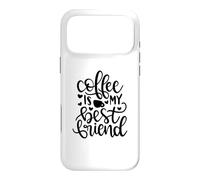 Coffee Is My Best Friend Funny Caffeine Lover Case for iPhone 17 Pro Max