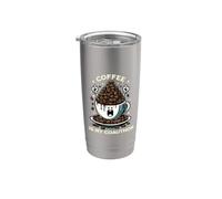 Coffee is My Coauthor | Coffee Lover Professor | Faculty Stainless Steel Insulated Tumbler