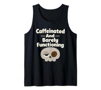 Coffee is My Copilot Espresso Burnout Humor Tank Top