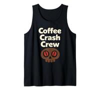 Coffee is My Copilot Espresso Burnout Humor Tank Top