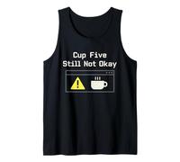 Coffee is My Copilot Espresso Burnout Humor Tank Top