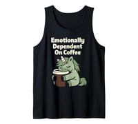 Coffee is My Copilot Espresso Burnout Humor Tank Top