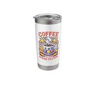 Coffee is My Mana Potion Controller Video Game Gaming Stainless Steel Insulated Tumbler