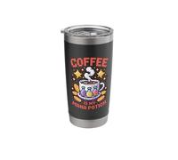 Coffee is My Mana Potion Controller Video Game Gaming Stainless Steel Insulated Tumbler