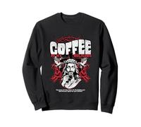 Coffee is My Religion - Popular Coffee Church Saying Sweatshirt