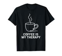 Coffee is My Therapy Minimal Morning Coffee Cup T-Shirt