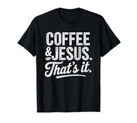 Coffee Jesus Daily Essentials Christian Non Negotiables T-Shirt