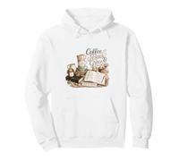 Coffee Jesus & Grace Christian Bible Study Design Pullover Hoodie