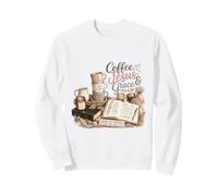 Coffee Jesus & Grace Christian Bible Study Design Sweatshirt