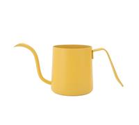 Coffee Kettle, 250ml Practical Portable Pour Over Coffee Kettle Stainless Steel Gooseneck Spout Coffee Tea Pot Long Narrow Drip Cup for Home Office (Yellow)