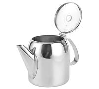 Coffee Kettle, Stainless Steel Tea Pot Coffee Pot Tea Pot Stovetop Hot Water Heater Double Walled Stainless Steel Tea Pot for Home(20oz, 500ML)