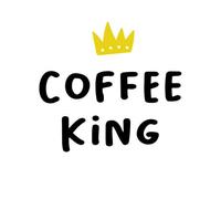 Coffee King Men's T-Shirt - White - S - White