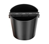 Coffee Knock Box - 12.5x9.8cm Tamping Container with Detachable Rod | Dishwasher Safe Coffee Tapping Box for Kitchen Home Cafe Bar Shop and Commercial Espresso Brewing Use