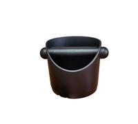 Coffee Knock Box 2 pc Mini Absorbent Knock Box Household Straight Mouth ABS Plastic Coffee Knocking Slag Bucket