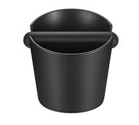 Coffee Knock Box, Coffee Grounds Container, Espresso Knock Box, Coffee Grounds Knock Box, Coffee Bin Non-Slip, Barista Coffee Machine Accessories, with Removable Metal Knock Bar