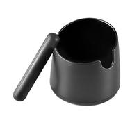 Coffee Knock Box Coffee Knock Box with Rubber Bar Large Espresso Grounds Container Non-Slip Waste Dump Bin