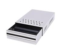 Coffee Knock Box Container Stainless Steel Drawer Type Slag Box 2.5L Commercial Classic Coffee Knock Out Drawer Box Residue Powder Bucket Drawer Coffee Shops Milk Tea Shops and Hotels