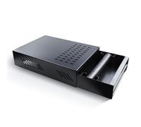 Coffee Knock Box Drawer, Detachable Stainless Steel Coffee Grind Knock Box Container for Home Office Household Shop, Thickened Espressso Grounds Drawer for Coffee Lovers/Restaurant/Cafe (Black)