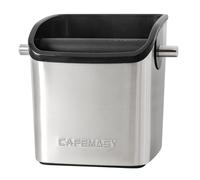 Coffee Knock Box Espresso Accessories - Home Use Small Coffee Puck Knock Box Stainless Steel for Espresso Machine Coffee Grounds